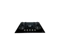 LAREL L858GN PIANO COTTURA 75CM 5 FUOCHI A GAS IN VETRO NERO