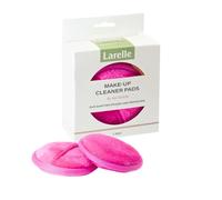 Larelle Make-Up Cleaner Pads, 2 pezzi, Cura e pulizia delicata del viso, Riutilizzabili, Rispettosi dell'ambiente, rimozione delicata solo con acqua, in microfibra riciclata