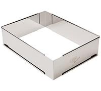 LARES Metallbackrahmen Angolare Alto 46 x 32 X 7,5 CM Acciaio Inox