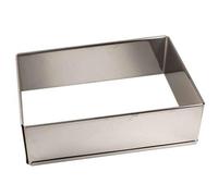 LARES Metallbackrahmen Angolare Alto 46 x 32 X 7,5 CM Acciaio Inox