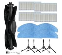 Laresar Clean Robot Aspirapolvere con Mop Mars01 per supportare la rimozione completa di polvere e sporco (A)