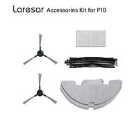 Laresar P10 Aspirapolvere Robot e Mop, Aspirazione 4500Pa, Controllo APP, Mappa Pianificata con Laresar P10