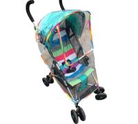 LaresDay Color, parapioggia universale, in EVA trasparente, con finestra di accesso, sicurezza e comfort per bambini in qualsiasi condizione atmosferica, buona circolazione dell'aria