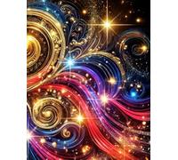 Larg Galaxy Composition Notebook: Plain Paper Journal with Inspirational Quotes on Every Page: Softcover 110-Page Motivational Notebook | Perfect for ... in Planning, at Work, at Home or Creativity