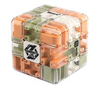 Large 3D Labyrinth Cube Puzzle, 3D Magic Cube Maze Ball Puzzle, Spatial Awareness Brain Training Toy, Per Bambini Adolescenti Adulti Scuola Materna Scuola Aula Feste Compleanno Regalini