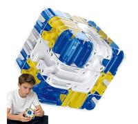 Large 3D Labyrinth Cube Puzzle, 3D Rolling Ball Maze Cube, Puzzle Complesso a Forma di labirinto per Bambini & Adulti, Favorisce Logica, Concentrazione & Coordinazione Occhio-mano