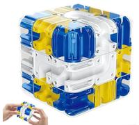 Large 3D Labyrinth Cube Puzzle,Sfida Labirinto 3x3 ，Labirinto 3D Palla, Affascinante Giocattolo Rompicapo Labirintos magico, Puzzle Box, Migliora Il Riconoscimento Spaziale, Coltiva Pensiero Logico
