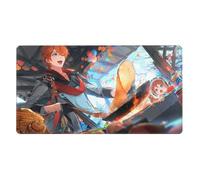 Large 75 x 40CM G-Impact Character Graphic PC Mouse Pads with Premium-Textured Mousepad with Non-Slip Rubber Base