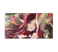 Large 75 x 40CM G-Impact Character Graphic PC Mouse Pads with Premium-Textured Mousepad with Non-Slip Rubber Base