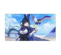 Large 75 x 40CM G-Impact Character Graphic PC Mouse Pads with Premium-Textured Mousepad with Non-Slip Rubber Base
