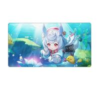 Large 75 x 40CM G-Impact Character Graphic PC Mouse Pads with Premium-Textured Mousepad with Non-Slip Rubber Base