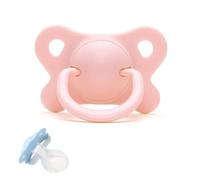 Large Adult Pacifier, Anti-Teething Silicone Nipples, Relieves Emotions and Anxiety(Pink)