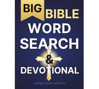 Large Bold Print Bible Word Search With Scripture: New Testament Word Puzzles for Adults, Seniors and Teens