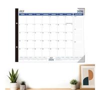 Large calendar2026-2027 | 18-Month Organizing Planner | Desktop calendar| For Home Office Work Dorm Classroom Meeting Room Teacher