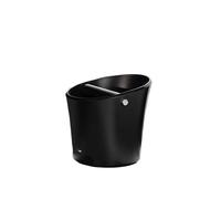 large capacity, Coffee Knock Box 0,8L, contenitore antiurto for caffè espresso con barra antiurto rimovibile e base antiscivolo, accessori for baristi,knock box