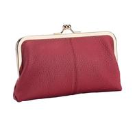 Large Capacity Coin Purses, Credit Card Coin Holders, Cash Coin Purse, Women’s Coin Purses, Clasp Wallet for Women, Pu Leather Change Purse 8.07x1.57x4.72 Inches for Womens