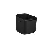 large capacity, Contenitore quadrato for fondi di caffè, barra rimovibile e base antiscivolo, lavabile in lavastoviglie, accessori for caffè espresso da bar.,knock box(1.2L Black)