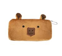 Large Capacity Cute Pencil Case - Capybara Stationery Storage Bag | For Sticky Notes, Eraser, Ruler, Marker, Kids, Girls, Students, School, College, Class, Travel, Office, Portable, Functional, Cute O