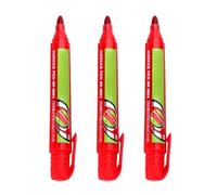 Large Capacity Markers Pen - Body, Quick Dry Ink | Full Size Black Marker With Bold Color Feature, Assorted Tip Writing Tool For Paper Notes, Cloth Labeling, Wood Crafts, Glass Marking, Metallo