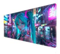 Large card game pad, battle gamepad, anti slip and Leisure gamepad, 35.4 × 15.7 inches, original compatible with gaming mousepad, desktop protection pad, suitable for multifunctional office use