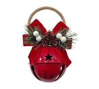 Large Christmas Jingle Bells - Christmas Tree Bells | Rustic Metal Pendant