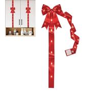 Large Christmas Tree Bow Adhesive Vintage Tree Topper Holiday Decor