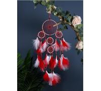Large Dream Catchers For Girls Room Decor Boho Moon Catcher Wall Hanging Ornament Living Dorm Hippie Gifts Wedding Decoration(A)
