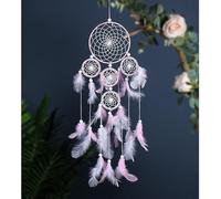 Large Dream Catchers For Girls Room Decor Boho Moon Dream Catcher Wall Decor Hanging Ornament For Living Room Dorm Decor Hippie Gifts Wedding Decoration(C)
