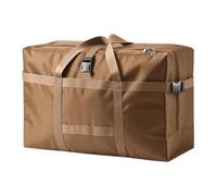 Large Duffel Bag - Versatile Carry All | Foldable Waterproof Moving Storage + Built In Handle | Travelers Movers Campers Gym Goers Home Organizers, Clothes Blankets Shoes Decorations Wardrobes Cabinet