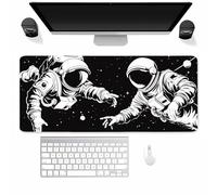 Large Gaming Mouse Mat Astronaut Space, mouse Pad 1000x500mm, Computer Keyboard Mousepad Extended Desk Mat, Soft Smooth Surface and Anti-Slip Rubber Base for Office/gaming