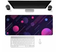 Large Gaming Mouse Mat Line Circle, mouse Pad 1200x600mm, Computer Keyboard Mousepad Extended Desk Mat, Soft Smooth Surface and Anti-Slip Rubber Base for Office/gaming