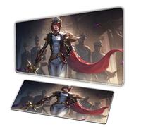 Large gaming mouse pad, XXL mousepad for girls anime mousepad - rubber base waterproof and anti slip - fine edges - suitable for home and office computer accessories (C, 90-40-3C)