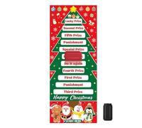 Large Groups Christmas Games - Fun Interactive Classic Holiday Supplies,Christmas Party Games,for Thanksgiving Birthday Offices Home Room School Outdoor Park Garden Lawn