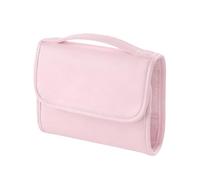 Large Hanging Makeup Bag Organizer - Transparent Travel Cosmetic Bag | Hanging Hook For Full Size | Vacation Essentials, Medium, Black | Travel Toiletry Bag Makeup Bag For Travel | Handheld Makeup