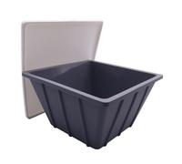 Large Ice Block Mold - 23x23x12.3cm Cold Plunge Tub Large Ice Silicone Mold | Convenient Cleaning Functional Drinks Cooling Water Chiller Mould Leak-Proof For Men Athletes Father Husband Adults Women