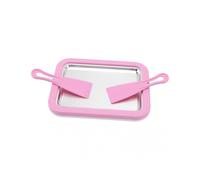 Large Ice Cream Roller Plate DIY Handcraft Non Plug In Required Aluminium Alloy Rolled Ice Cream Maker with Plastic Shovel