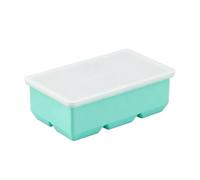 Large Ice Mold - Leak-Proof Silicone Tray | Ice Block Maker | Food-Grade Flexible Silicone, Removable Sealed Lid, Fast Top-Push Release, for Whiskey Cocktails & Home Freezers