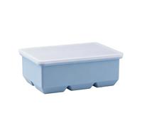 Large Ice Mold - Leak-Proof Silicone Tray | Ice Block Maker | Food-Grade Flexible Silicone, Removable Sealed Lid, Fast Top-Push Release, for Whiskey Cocktails & Home Freezers