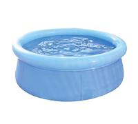 Large Inflatable Pool, Round Swimming Tub, PVC Bathtub Basin, 5.5ft 6ft Size Options, Backyard, Patio, Home, for Toddler, Garden, Outdoor, Soaking, Kids, Summer, Water, Family Use