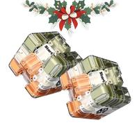 Large Labyrinth 3D Puzzles Maze Cube 3D Ball Maze Engaging Brain Teaser Toy, Improve Spatial Recognition and Cultivate Logical Thinking for Adults Teens (2pcs)