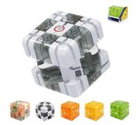 Large Labyrinth 3D Puzzles Maze Cube - engaging brain teaser toy,Educational Focus Game Gift for Adults Teens,Improve Spatial Recognition and Cultivate Logical Thinking (Grey)