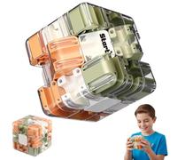 Large Labyrinth 3D Puzzles Maze Cube, Grande labirinto Puzzle 3D Cubo labirinto, Giocattolo cubo labirinto a palla 2 in 1, Giocattolo educativo interattivo Regalo per bambini Adulti