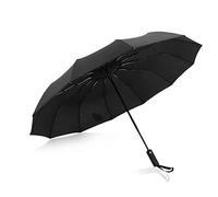 Large Long Handle Automatic Rain Women Men Folding Strong Windproof Umbrella Female Male Parasol