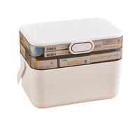 Large Medicine Box | Pill Storage Organizer | Portable Medicine Cabinet | Removable Pill Organizer, Home Medicine Chest, Medicines Storage Box, Pill Organizer Cabinet, Three-Layer Medicines Chest