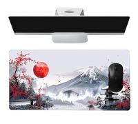 Large Mice Pad - 15.75x35.43x0.08 Inches Non-Slip Mice Mat For Laptop | Chinese Style Keyboard Pad For Laptop, Computer, Mousepad, Working, Studying Game, And More