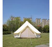 Large Mongolia Yurt Tent Camping Bell Tents for Family Self Driving Travel Breathable Cotton Canvas 5 8 Persons Outdoor Indian Bell Tent for Hiking And Family Adventures Learned extensively