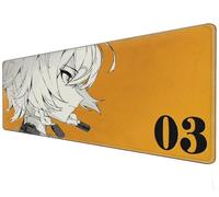 Large mousepad | Waterproof XXL mouse pad | Non slip rubber base | Girl anime game mouse pad suitable for PC and laptop gaming keyboard pad (D, 90×40c'm)