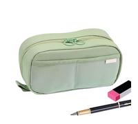 Large Pencil Case Organizer, Stylish Waterproof Storage Bag For Stationery, Portable Pencil Organizer Box With Handle For Elementary, Middle, And High School Students, Multi Purpose School Supplies