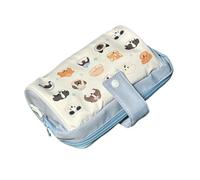 Large Pencil Case, Pen Storage Bag, Multi-Compartment Stationery Organizer 8.66x4.72x3.94 Inches, Sturdy Zipper Container, Spacious Design for Painting Journaling School Travel Commuting Work
