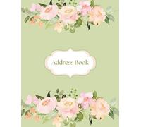 Large Print Address and Phone Book Soft Cover: A-Z Sections with Bonus Notes Pages and Birthday Tracking Pages, 8.5X11 Size